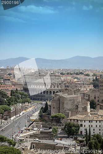 Image of  Colosseum in Rome, Italy 