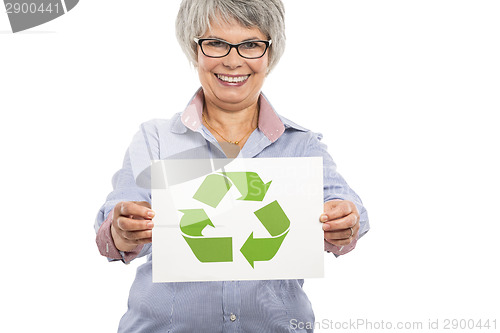 Image of Never late to recycle