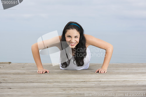 Image of Woman doing exercises