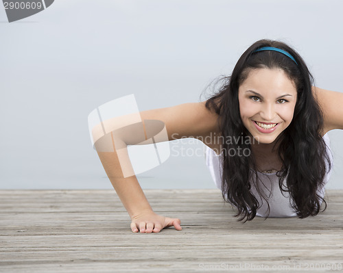 Image of Woman doing exercises