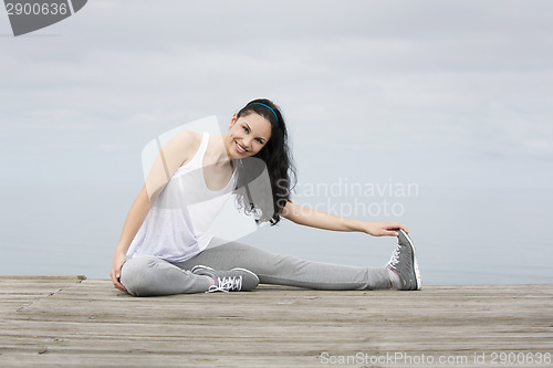 Image of Woman doing exercises