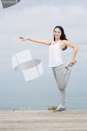 Image of Woman doing exercises