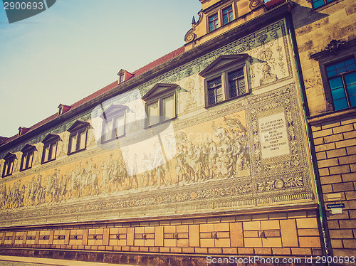 Image of Fuerstenzug Procession of Princes in Dresden, Germany