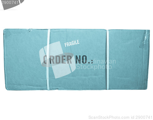 Image of Packet parcel isolated