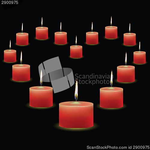 Image of pink candles