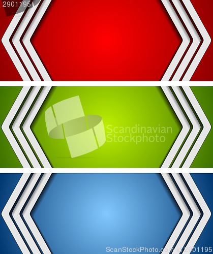 Image of Bright tech banners