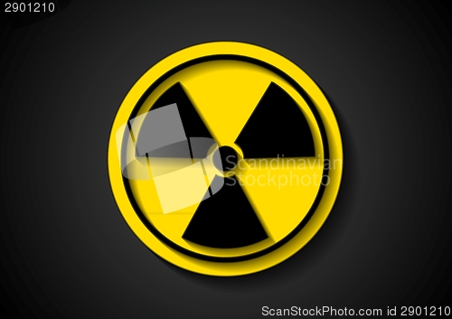 Image of Nuclear radiation vector symbol