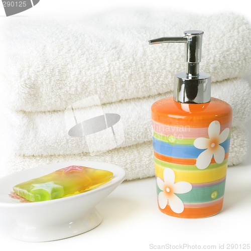 Image of Soap and towels