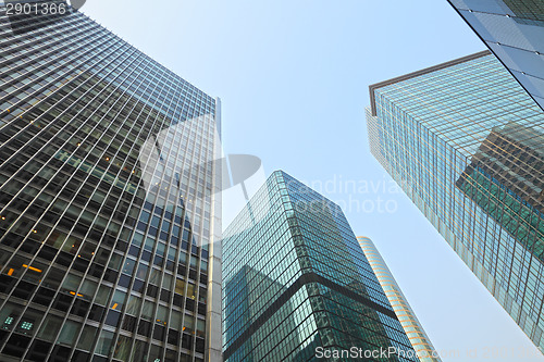 Image of Office building to sky