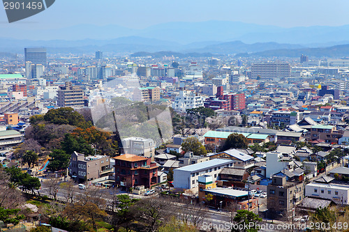 Image of Wakayama cityscape in Japan