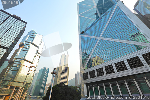 Image of Modern building Landscape in Hong Kong 