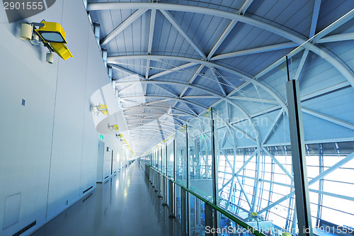 Image of Airport corridor