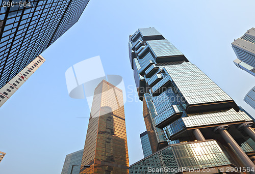 Image of Modern skyscraper to sky 