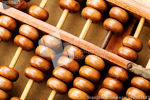 Image of Chinese traditional abacus