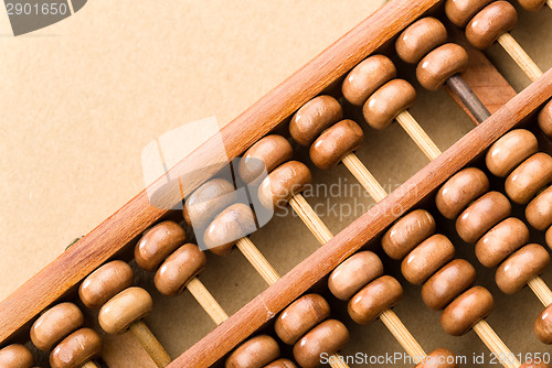 Image of Wooden abacus bead