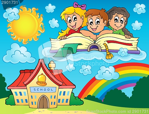 Image of School kids theme image 8