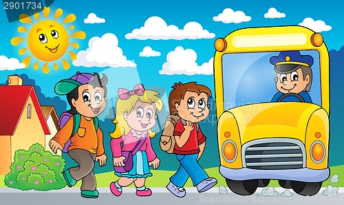 Image of Image with school bus topic 2