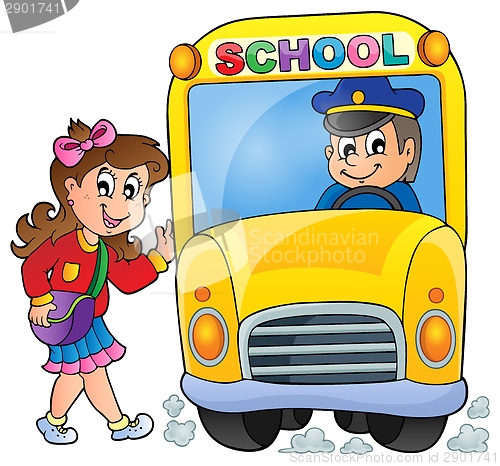 Image of Image with school bus theme 7