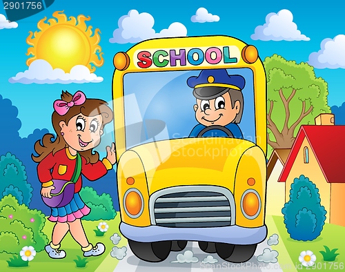 Image of Image with school bus theme 8