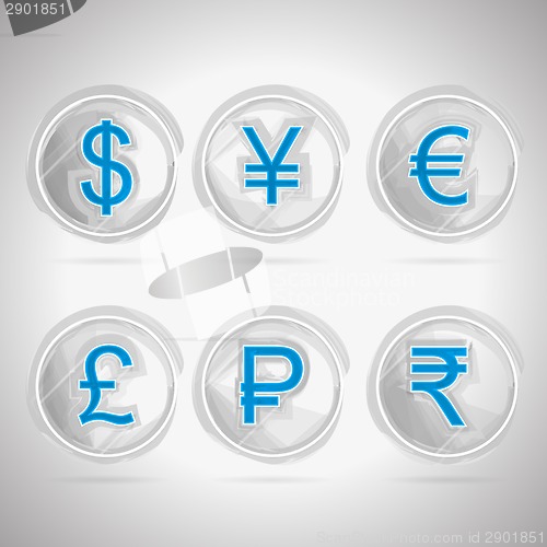 Image of Sketch vector icons for moneymaker