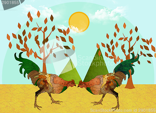 Image of Cockfight