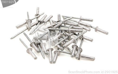 Image of Heap of pop rivets