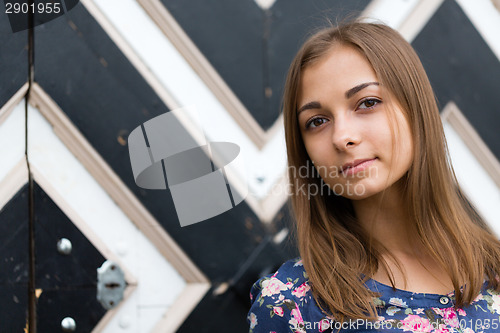 Image of portrait of a beautiful girl