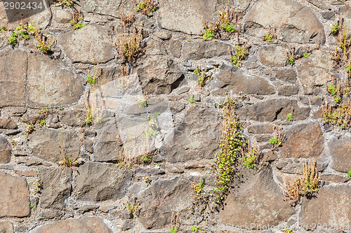 Image of Antique natural stonewall