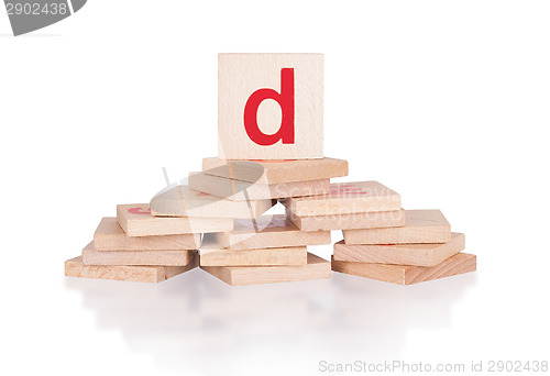 Image of Alphabet - letter D