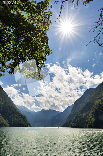 Image of Sun Lake Koenigssee