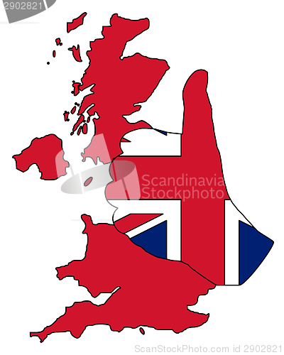 Image of British hand signal