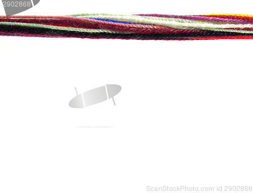 Image of Background string of wool