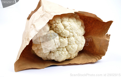 Image of Cauliflower in paper bag