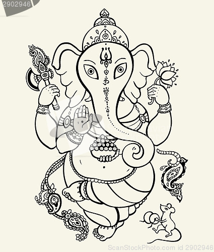 Image of Lord Ganesha.