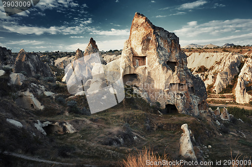 Image of Ancient stone houses of Cappadocia