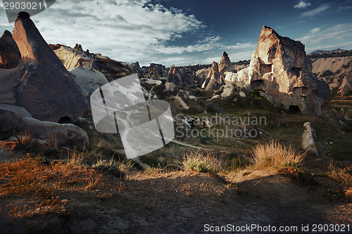 Image of Ancient stone houses of Cappadocia