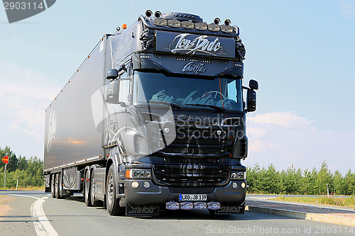 Image of German Scania Show Truck Ghost Rider