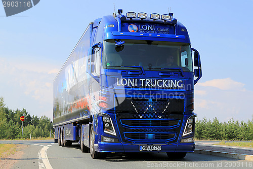 Image of Volvo Show Truck of Loni Gmbh in Lempaala, Finland