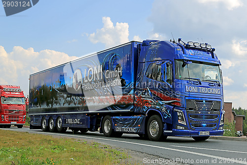 Image of German Volvo FH Show Truck of Loni Gmbh 