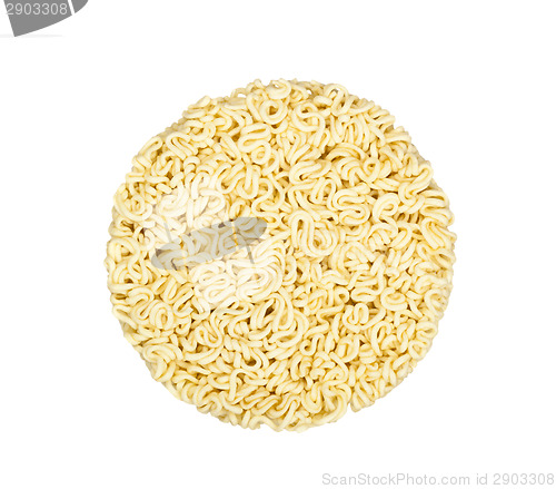 Image of Round shaped instant noodles