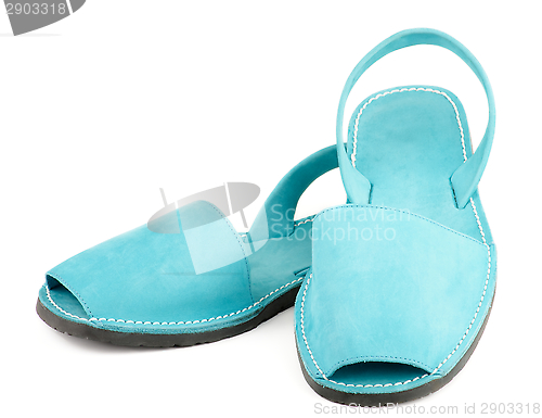 Image of Turquoise Sandals