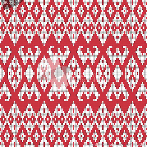 Image of Ethnic textile ornamental seamless pattern. 