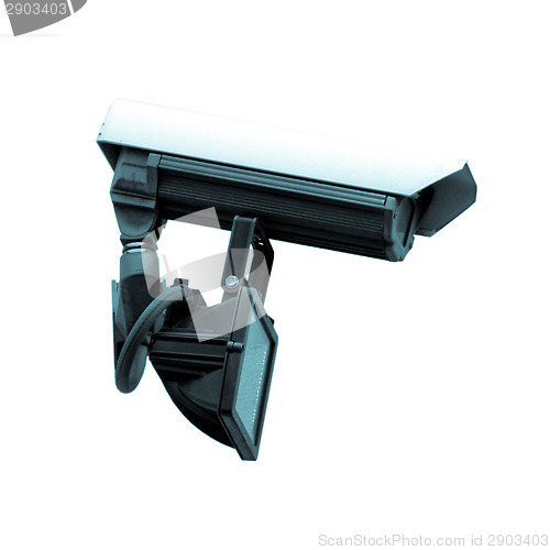 Image of CCTV closed circuit tv surveillance camera