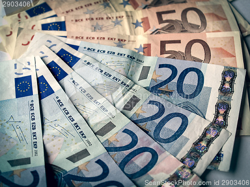 Image of Retro look Euros picture