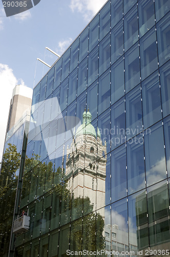 Image of Tower reflection