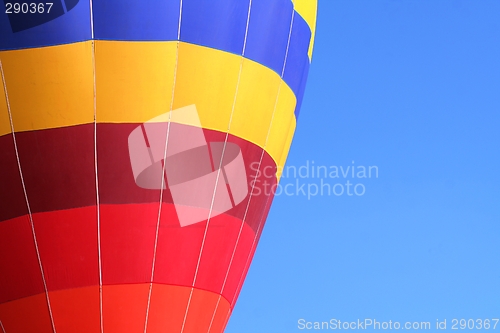 Image of Colorful dirigible