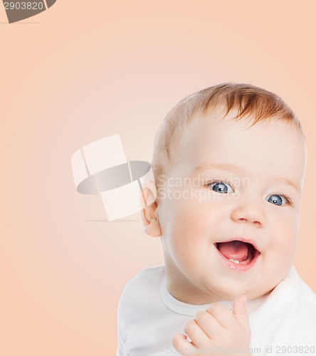 Image of smiling baby