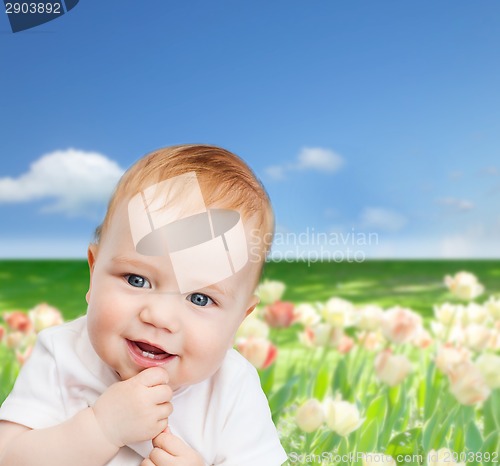 Image of smiling little baby