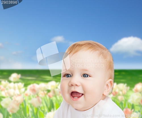 Image of smiling little baby