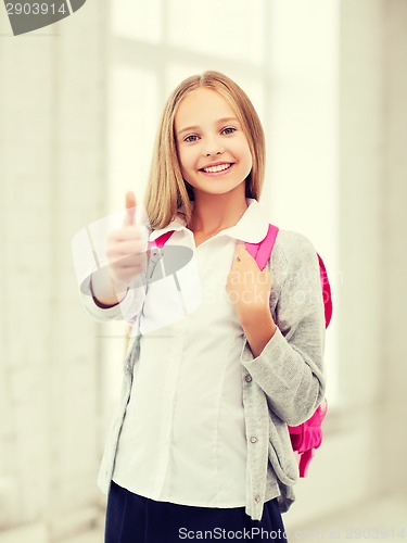 Image of student girl at school